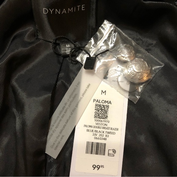 🦋HOST PICK🦋Dynamite Paloma Metallic Tweed Blazer - Picture 14 of 17